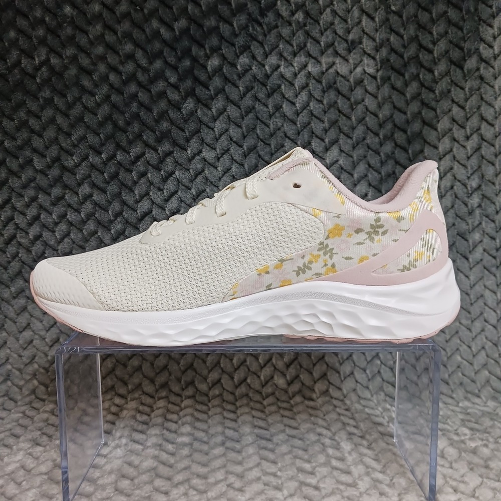 New Balance Fresh Foam Arishi v4 Big Kids Wide Running Shoes White Pink Size 5 - Picture 8 of 12